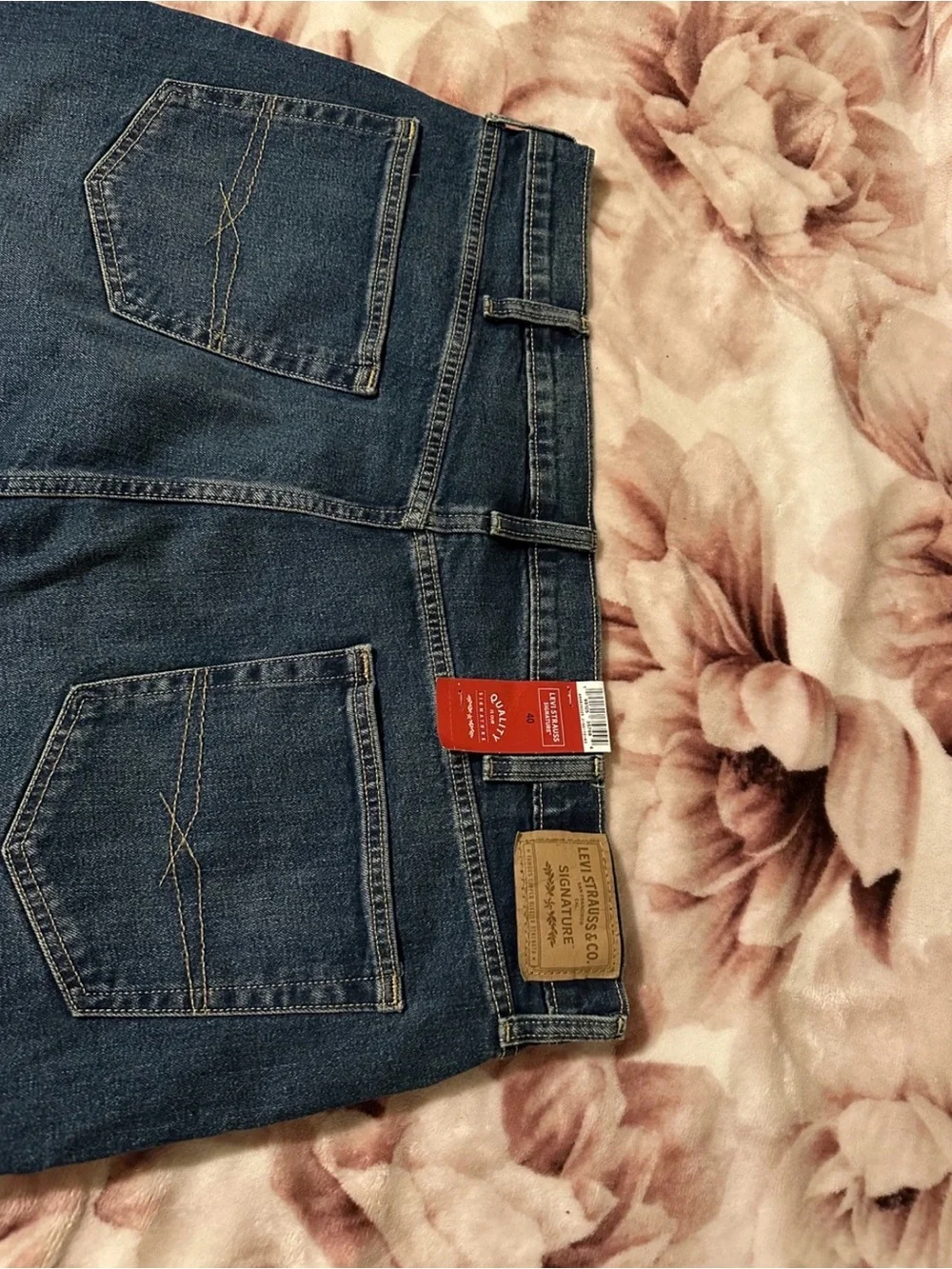 Levi Strauss Regular Denim Shorts - Blue
